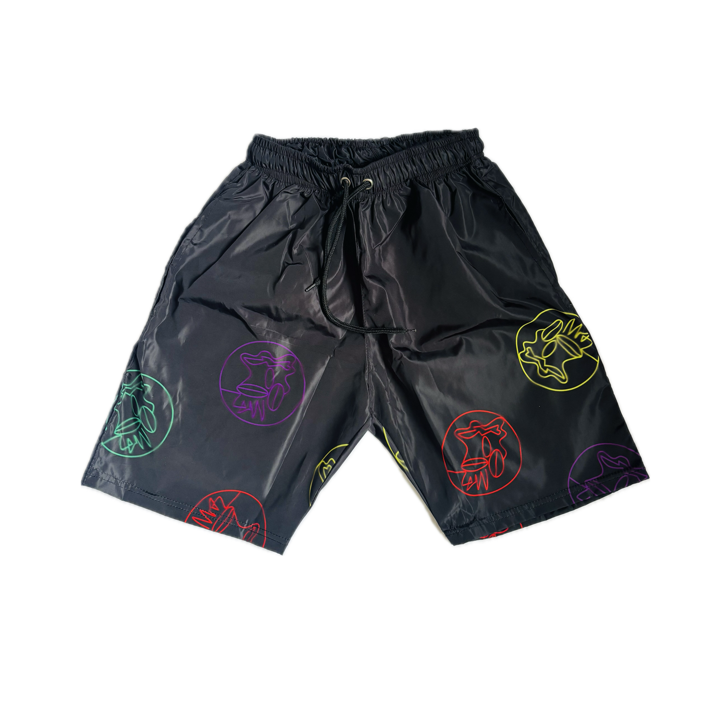 Blurry Big Face Shorts